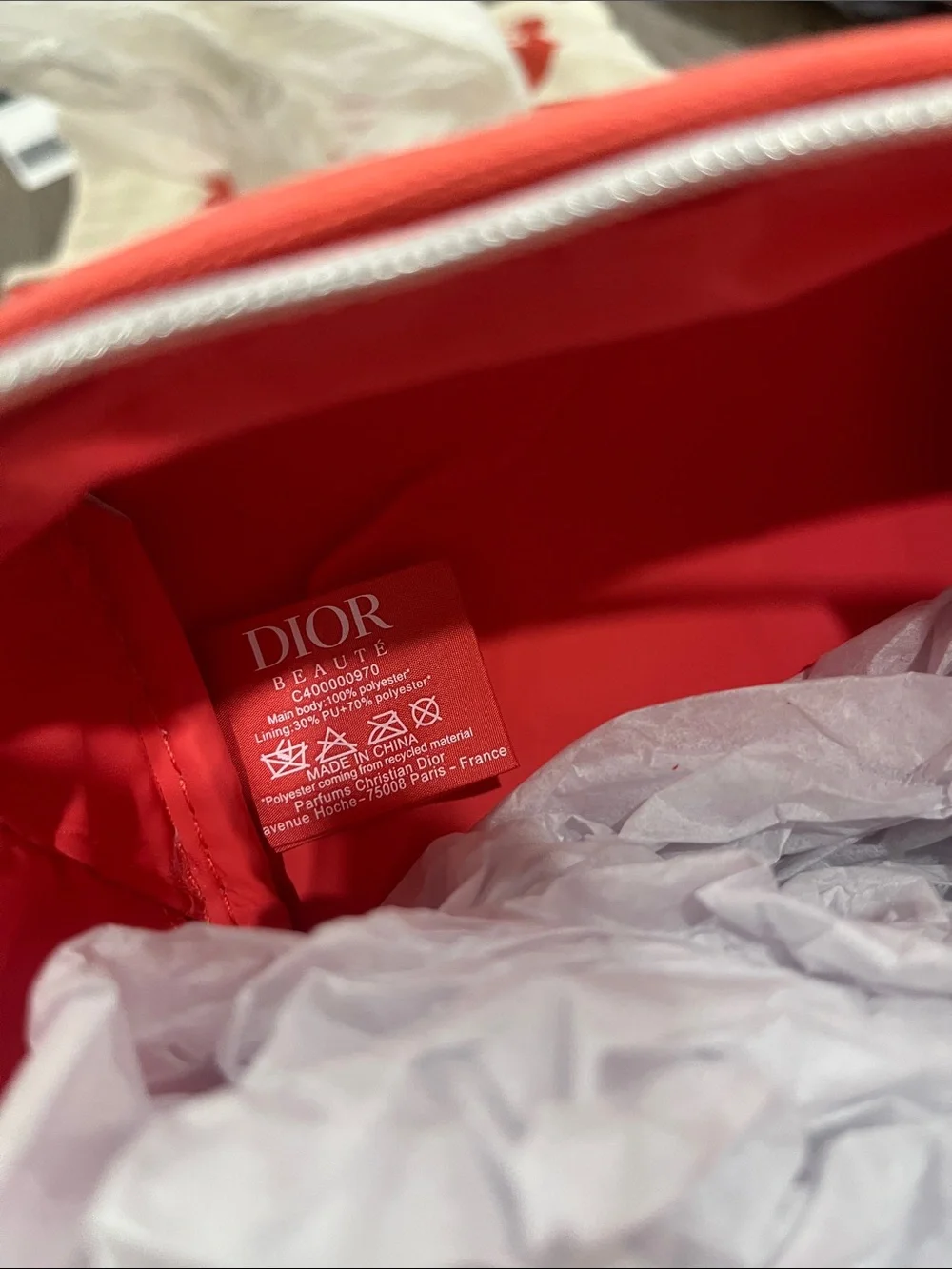 Dior beauty pouch new